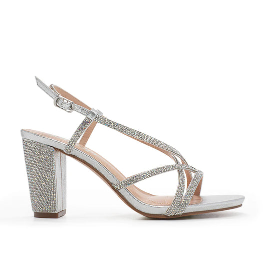 Open Toe, Mid Block Heel Sandals