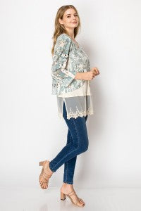Faux Suede Short Jacket