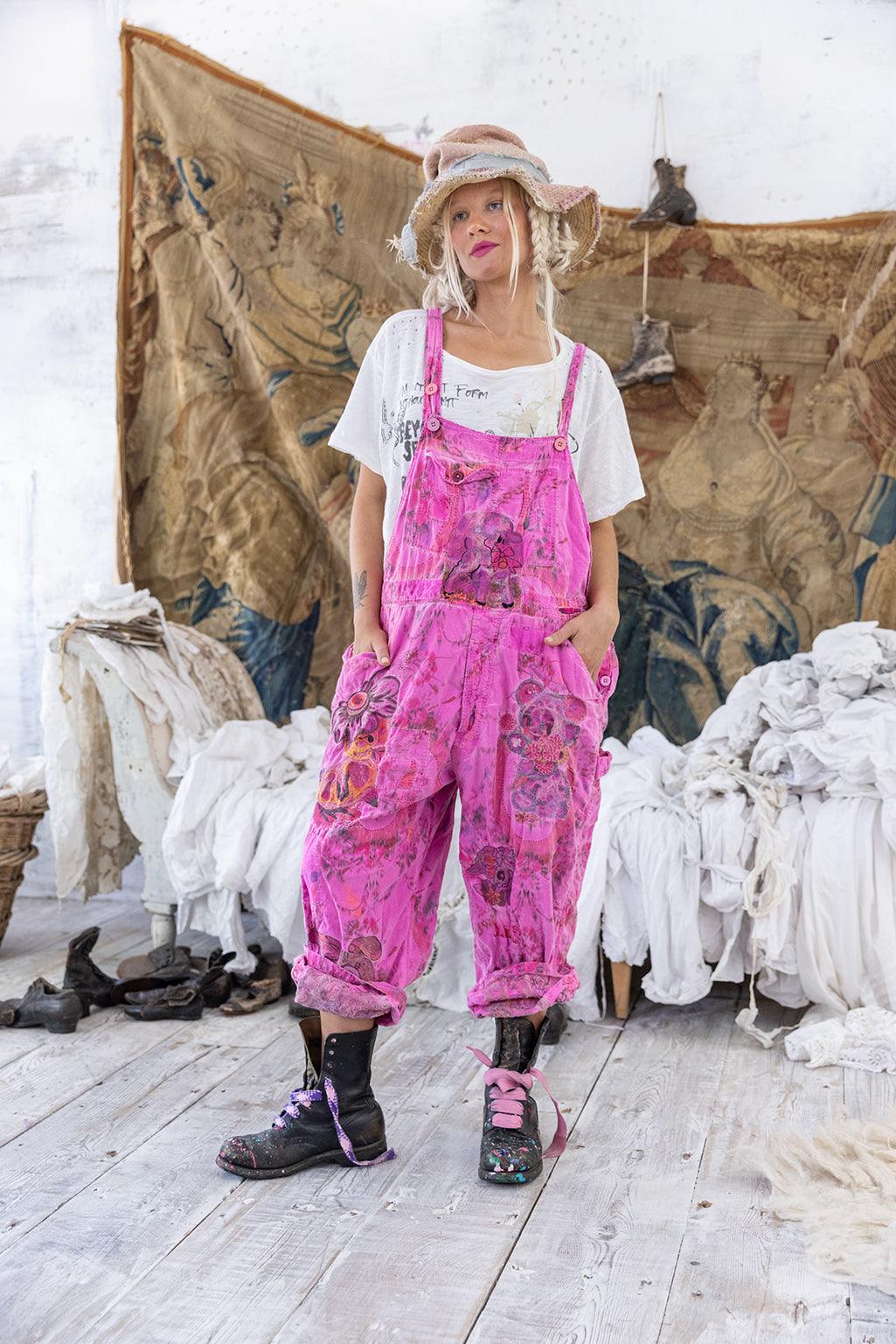 Lil Friends Patchwork Overalls