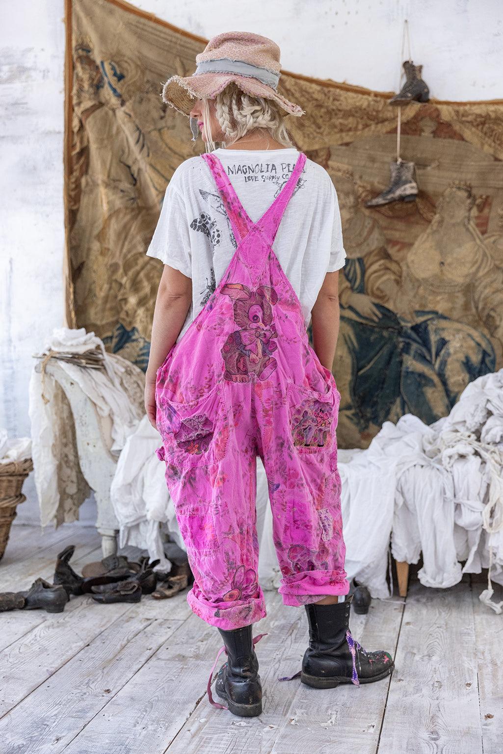 Lil Friends Patchwork Overalls