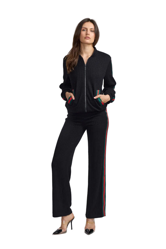 Stripe Detail Knit Pant
