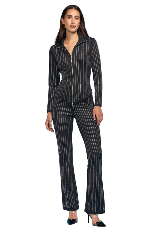 Rhinestone Pinstripe Pants