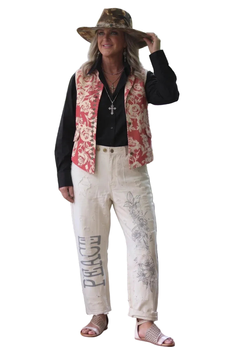 Peace and Love Jeans
