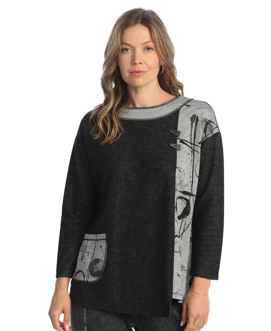 Fleece Tunic Top - Newport