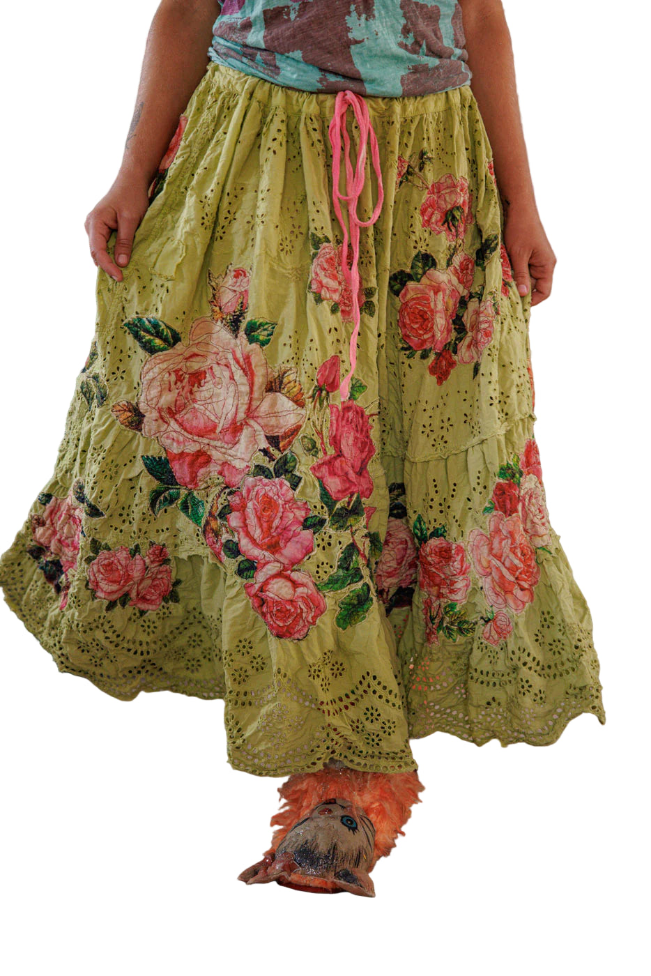 Eyelet Lala Skirt