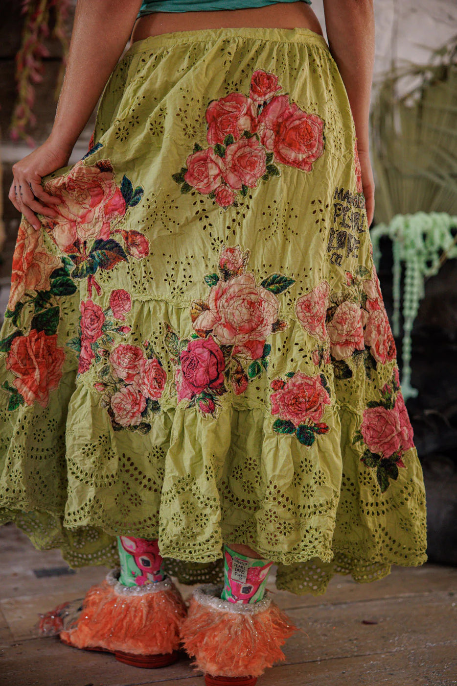 Eyelet Lala Skirt