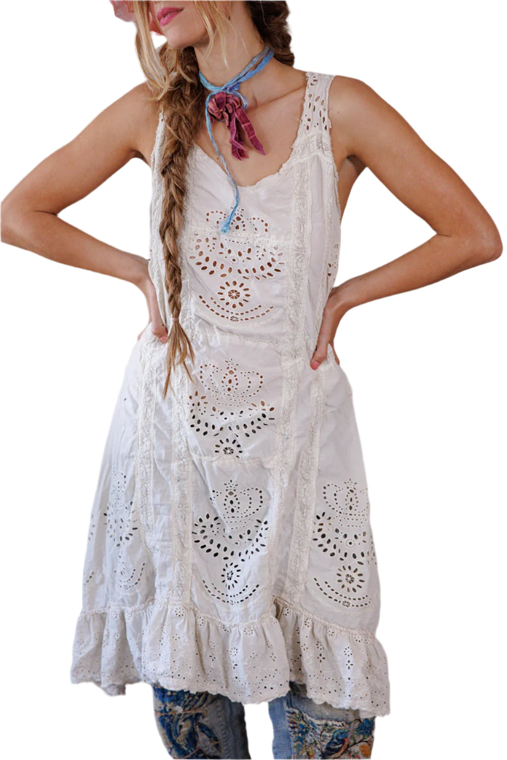 Royalty Eyelet Layla Slip