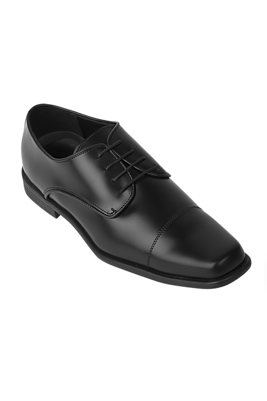 Oxford Plain Toe Shoe Black