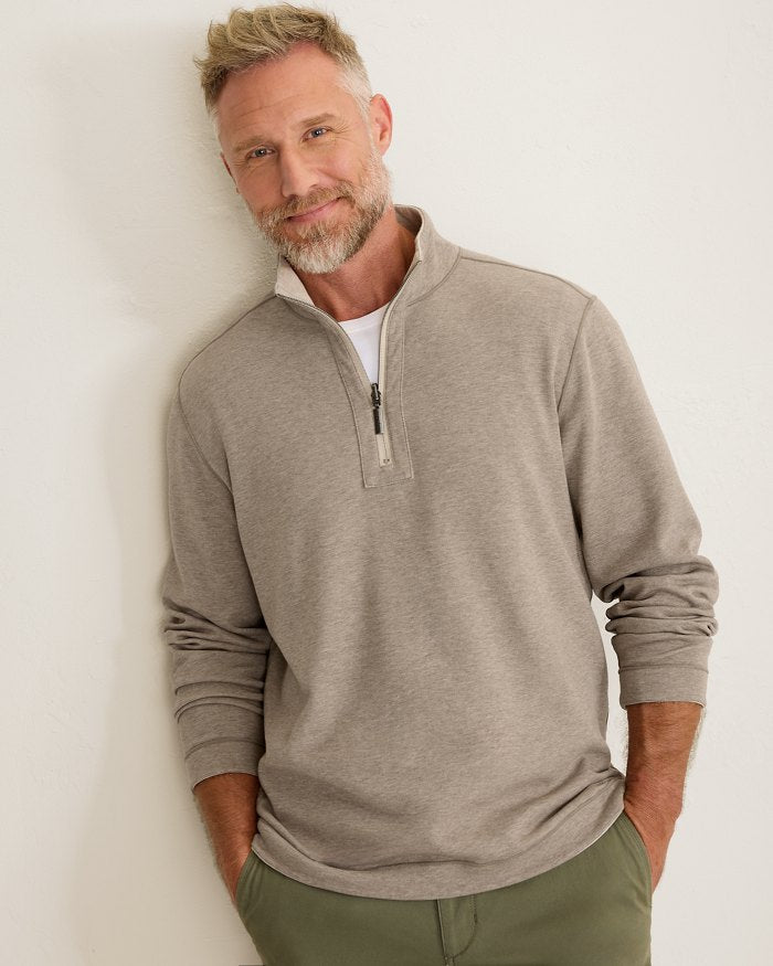 Flipview Reversible Half Zip Pullover