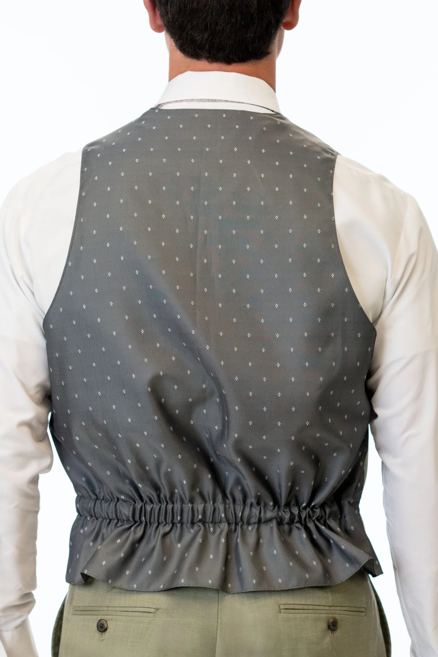 Sage Suit Vest by Couture 1910