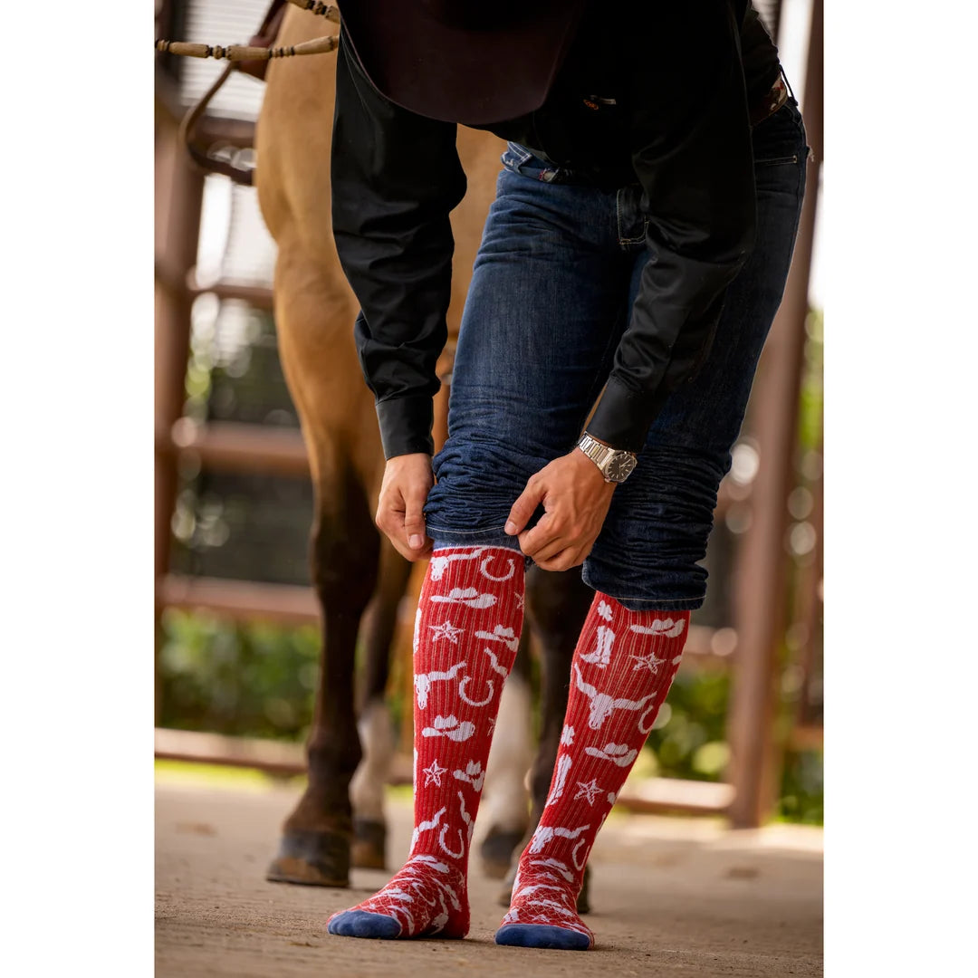 Get Western Performance Boot Socks