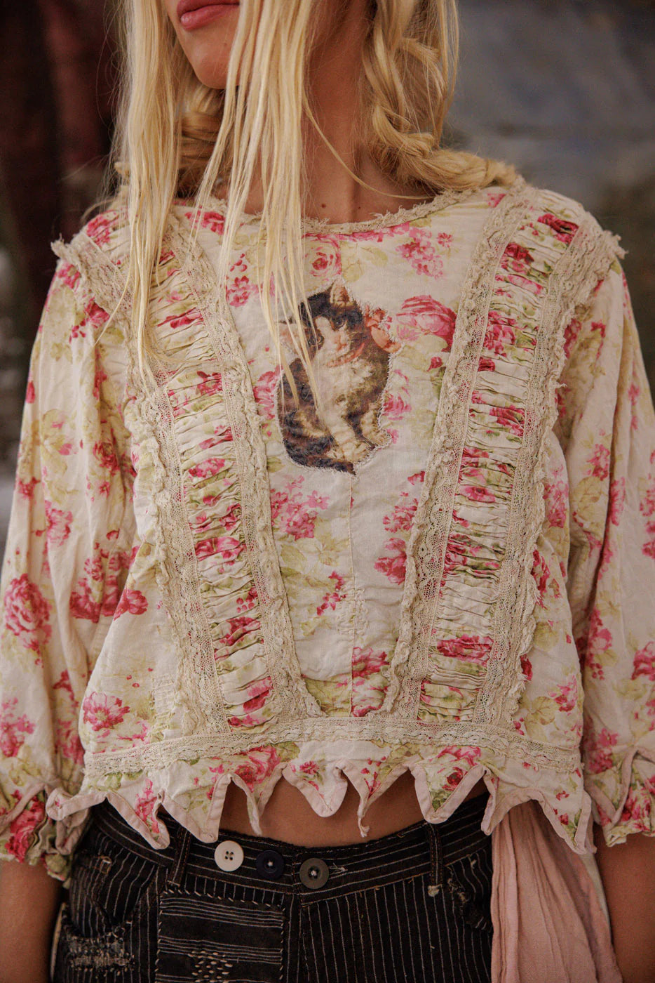 Kitty Hyacinth Blouse