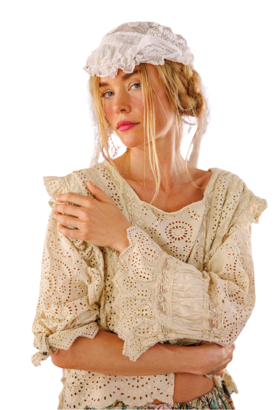 Eyelet Rosario Blouse