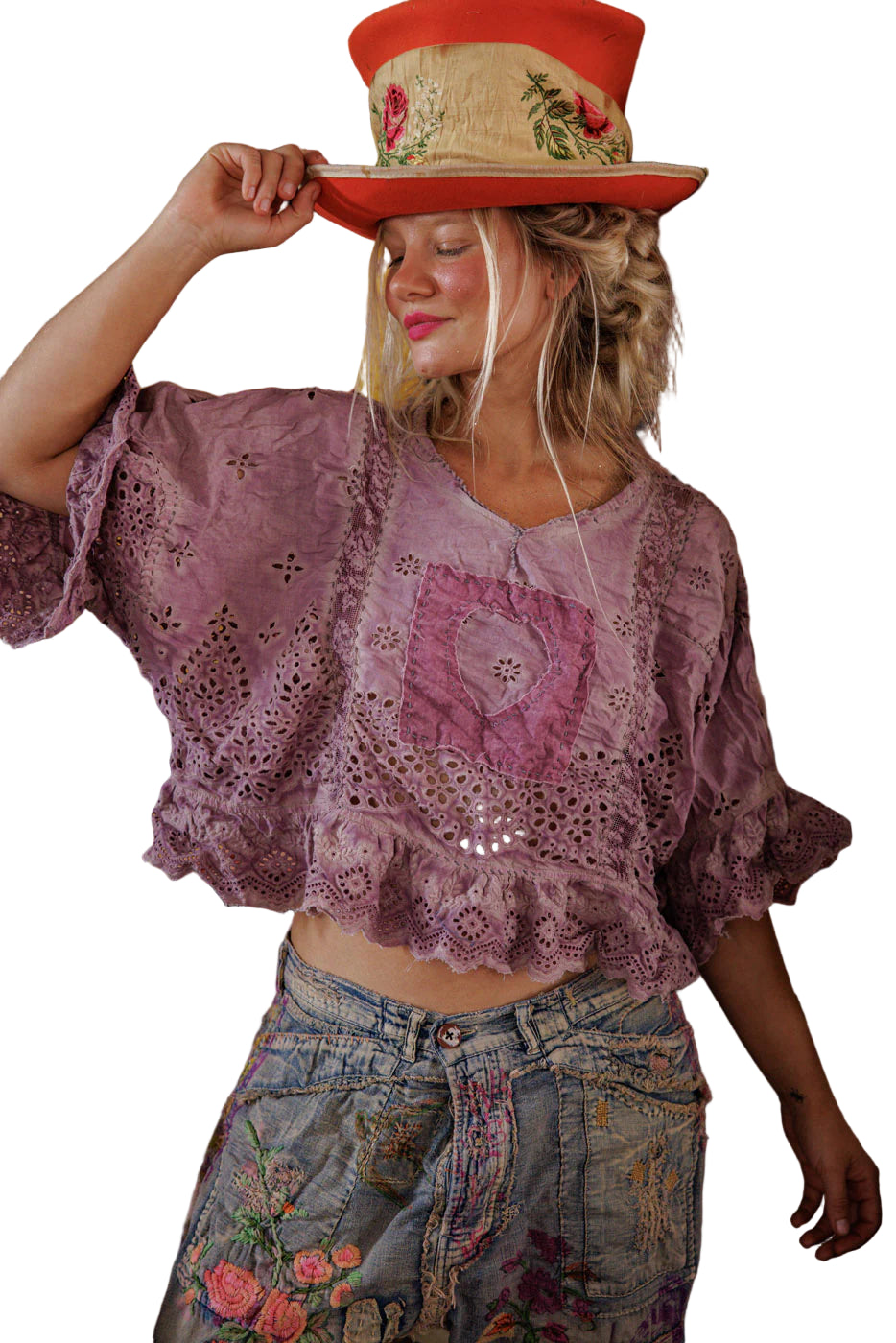 Eyelet Rosemary Blouse