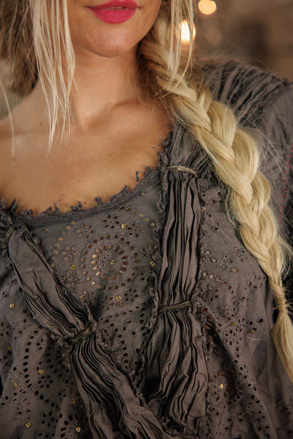 Eyelet Nonnie Belle Blouse
