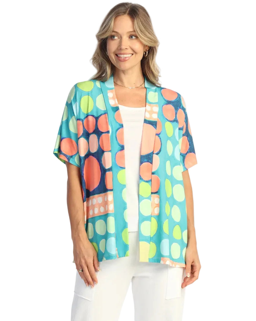 Open Front Poncho Cardigan - Momo