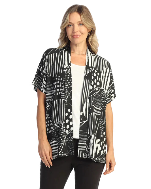 Open Poncho Cardigan - Zippy