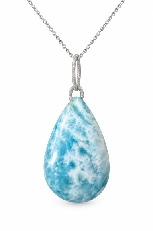 Necklace - Larimar Pendant