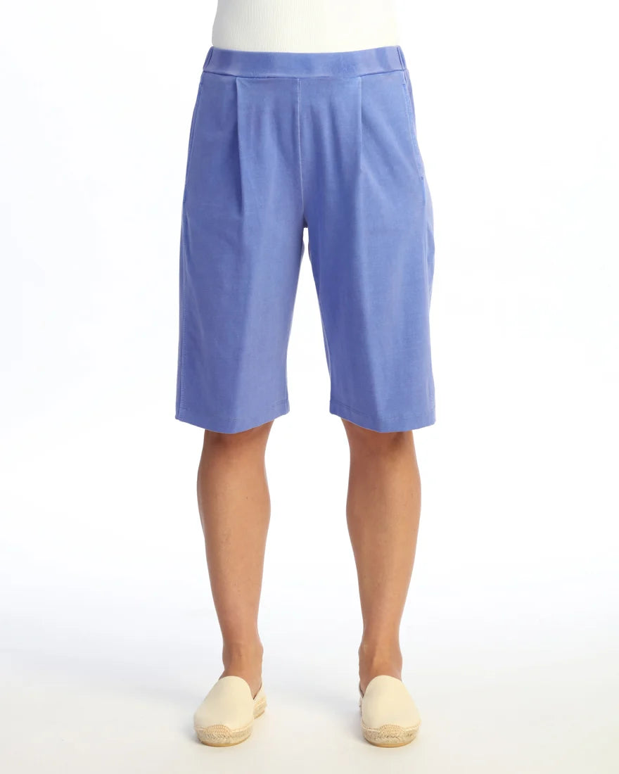 Cotton Spandex Shorts with Pockets