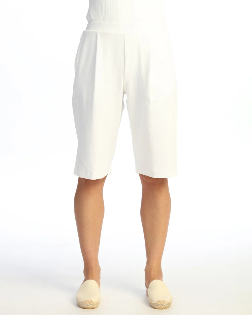 Cotton Spandex Shorts with Pockets