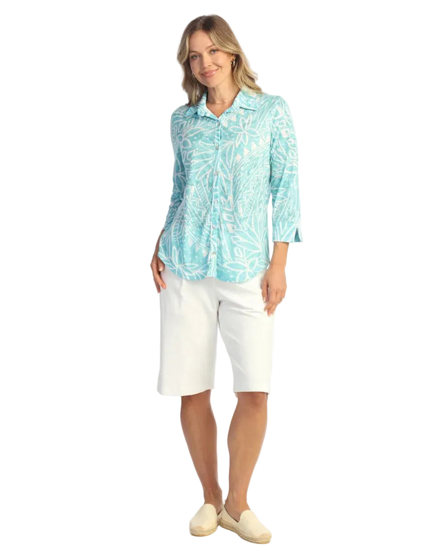 Cotton Spandex Shorts with Pockets