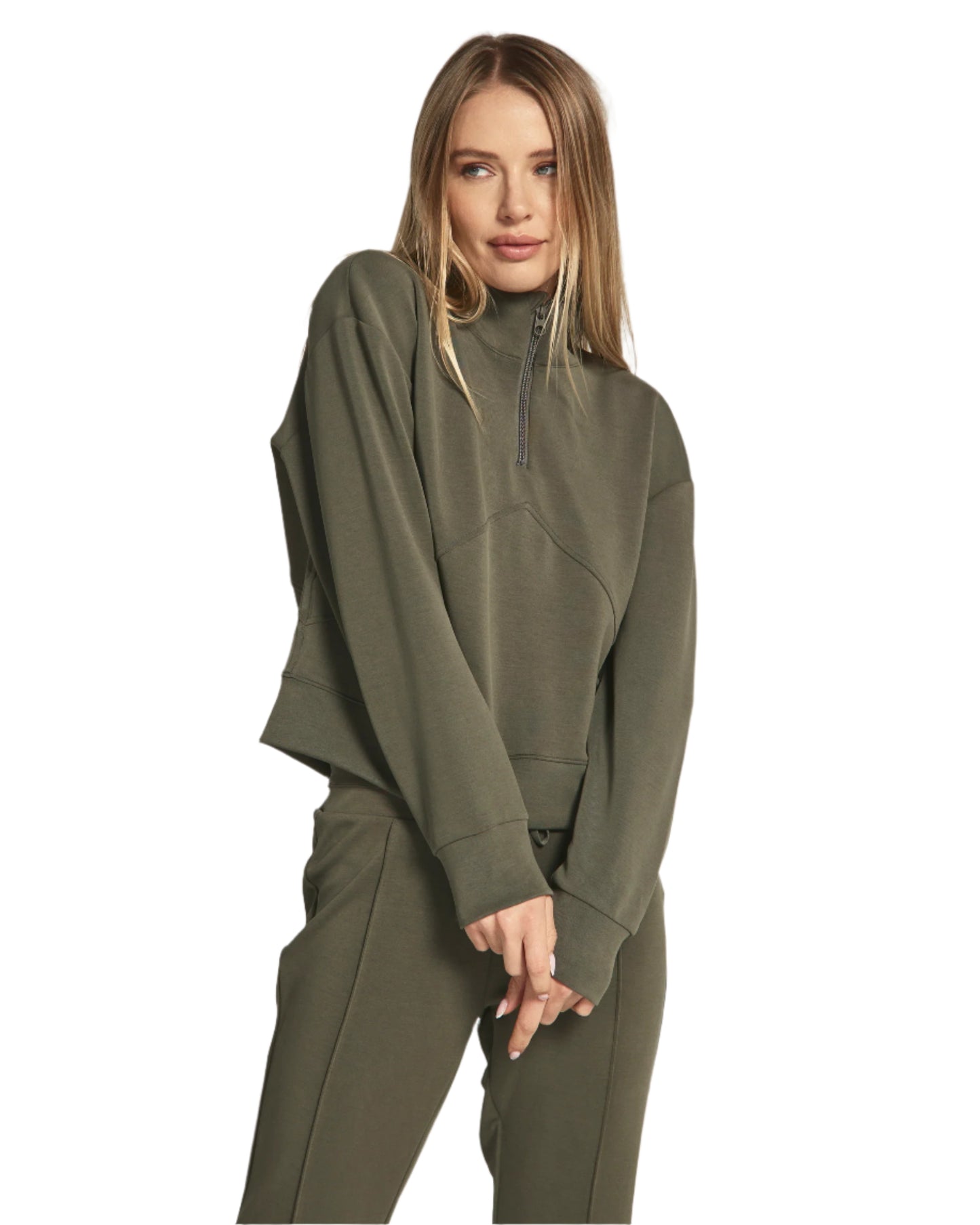 Rev Crop Quarter-Zip