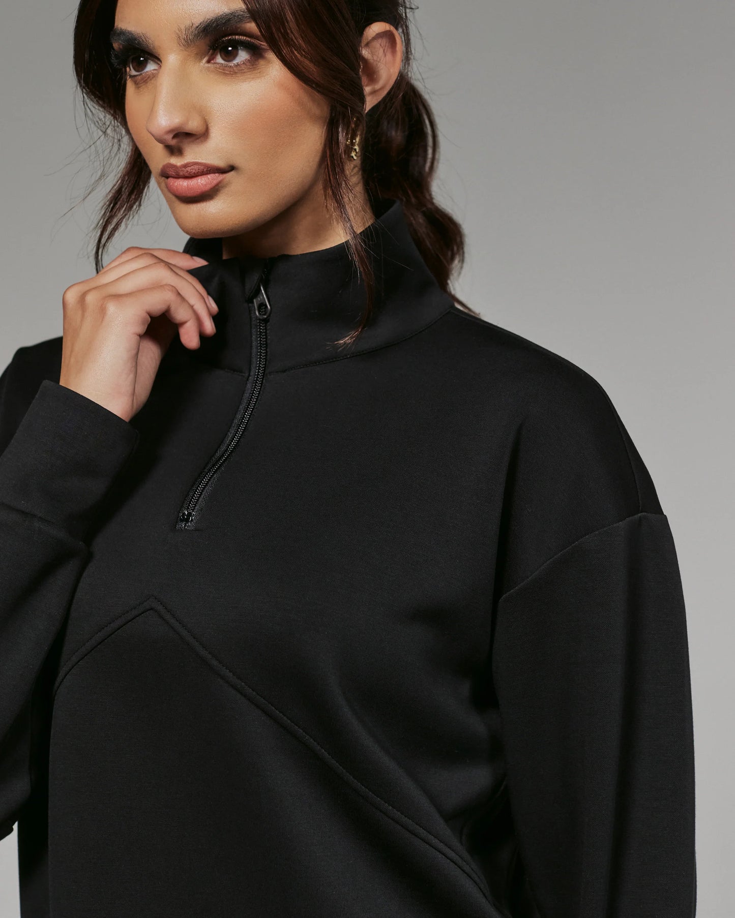 Rev Crop Quarter-Zip