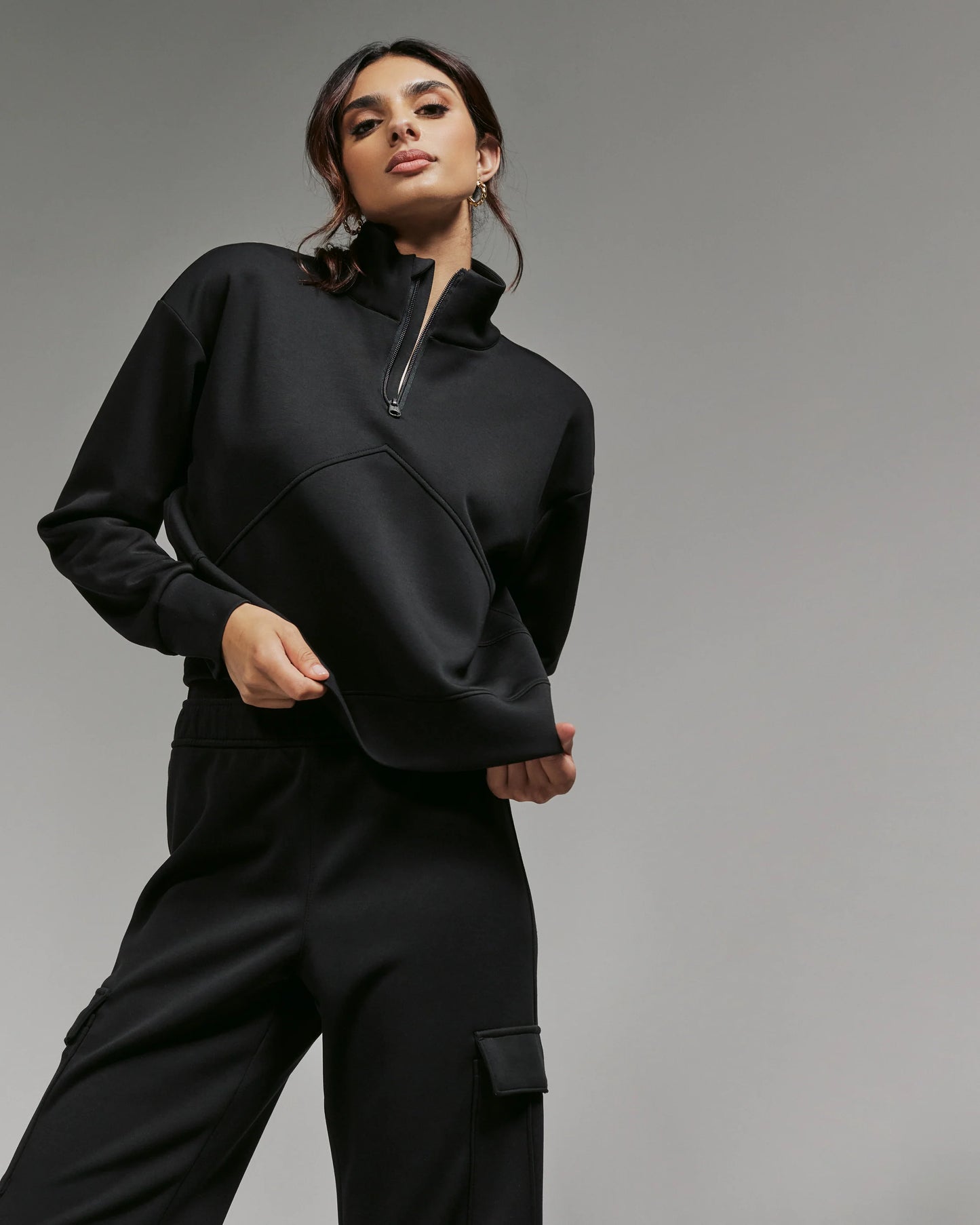 Rev Crop Quarter-Zip