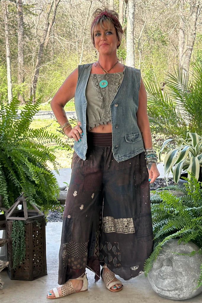 Patchwork Sunrise Pant