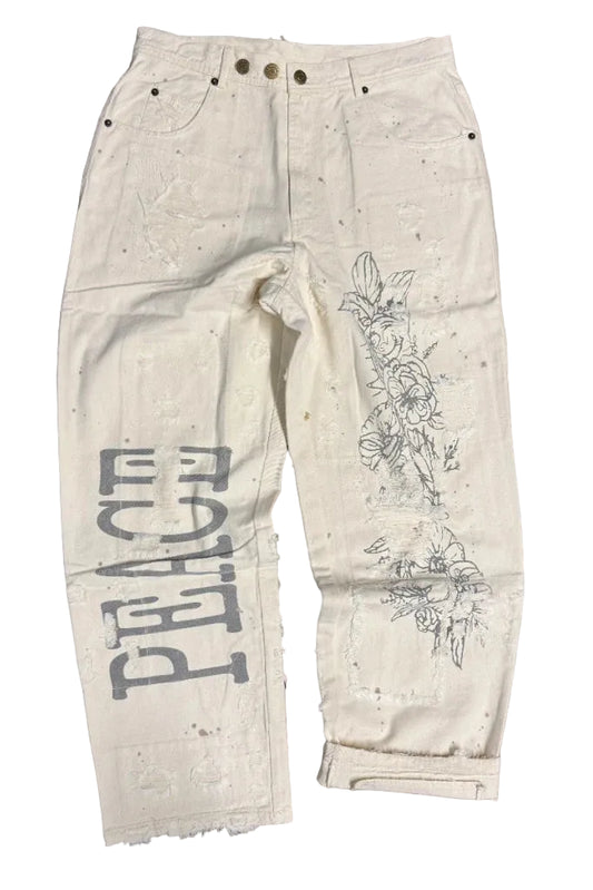Peace and Love Jeans