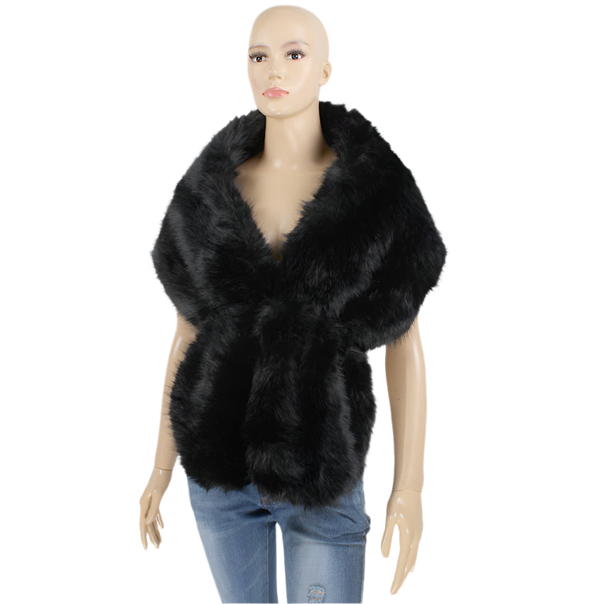 Faux Fur Shawl