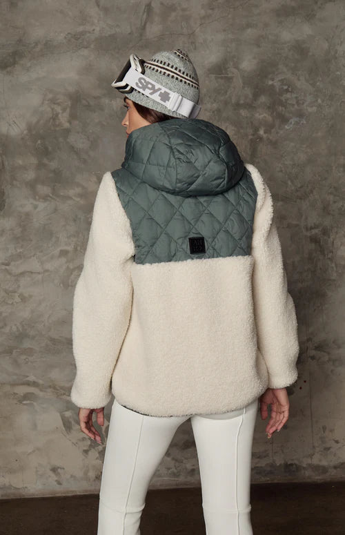 Tahoe Hooded Shearling Jacket