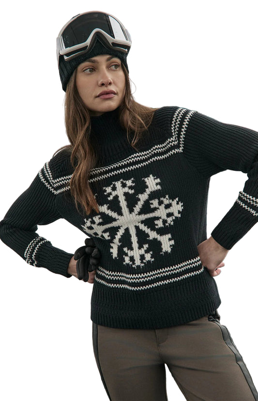 Alora Mock Neck Ski Sweater