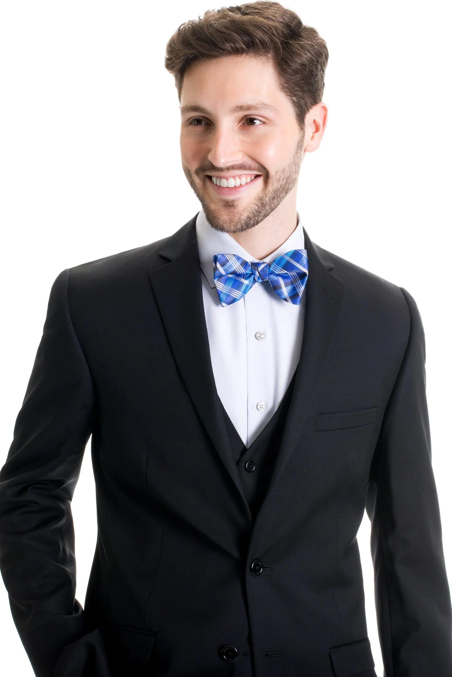 Black Slim Fit Suit Coat - Super 120's by Jackson James