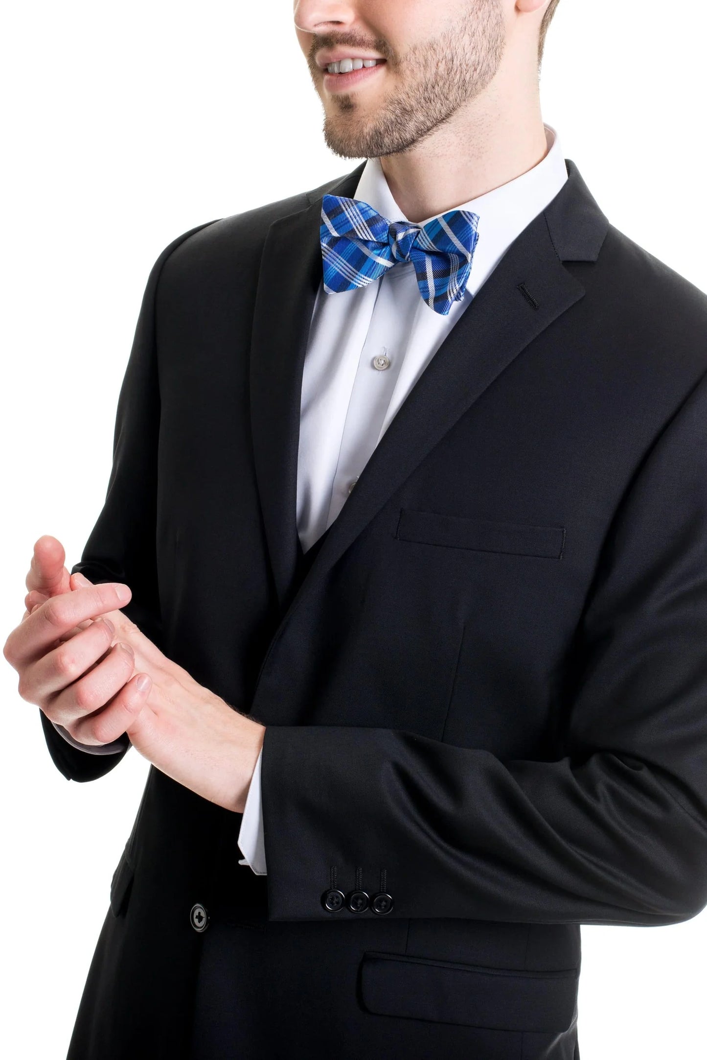 Black Slim Fit Suit Coat - Super 120's by Jackson James