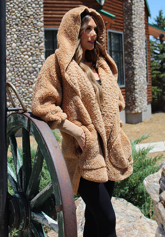 Comfy Cozy Hooded Wrap