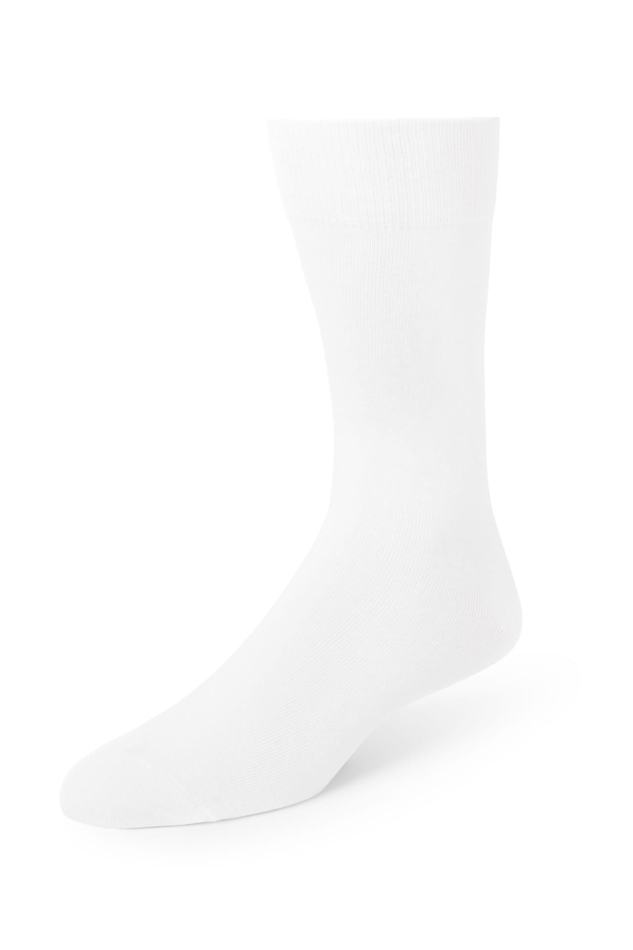 Socks Solid White