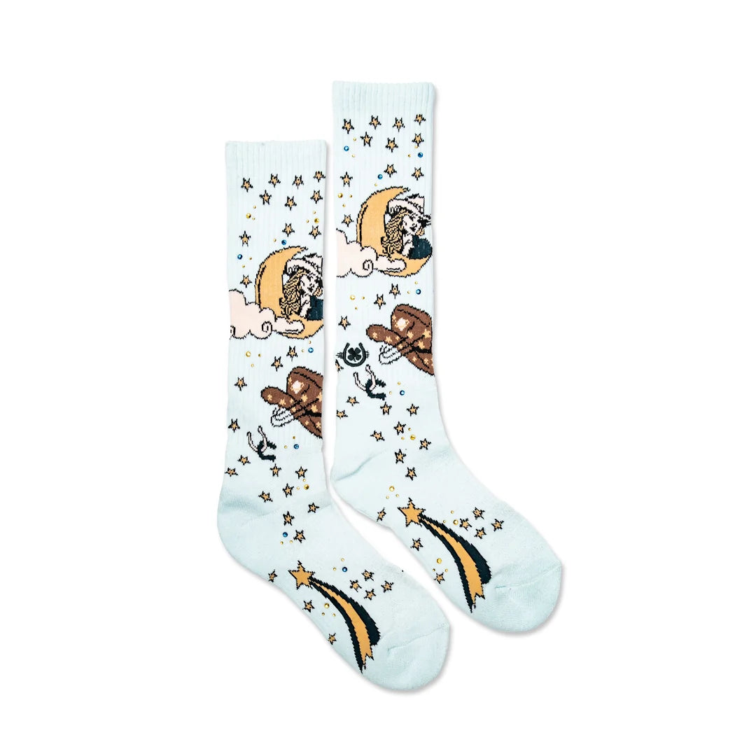 Cosmic Girl Performance Boot Socks