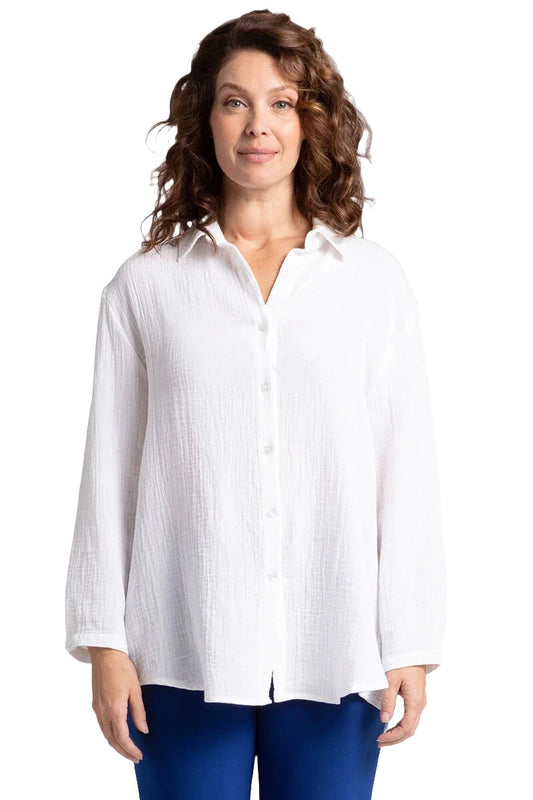 C - Cotton Gauze Easy Shirt