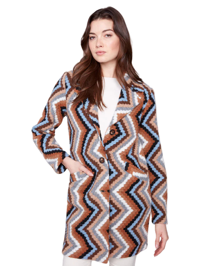 Long Crochet Coat