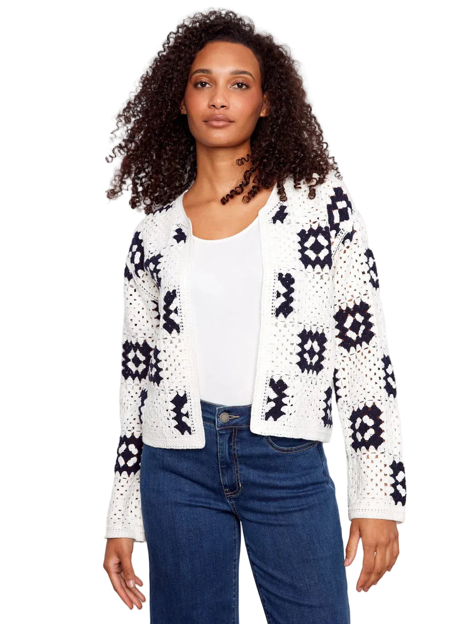 Square Crochet Cardigan