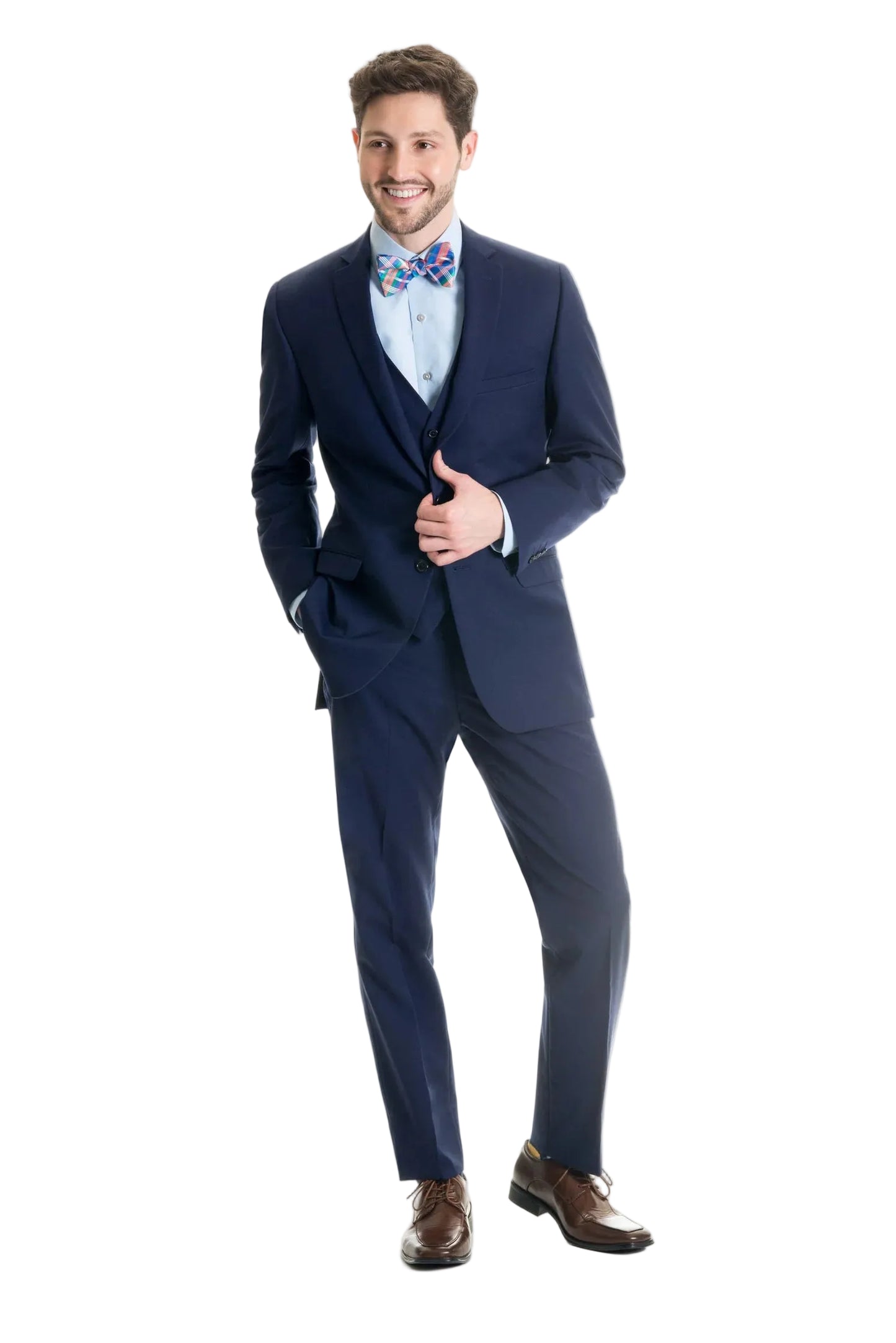 Dark Indigo Slim Fit Suit Coat - Super 120's by Jackson James