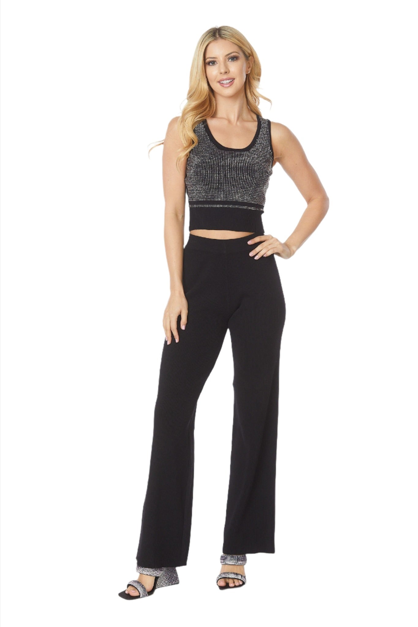 2Pc Set - Top and Pants