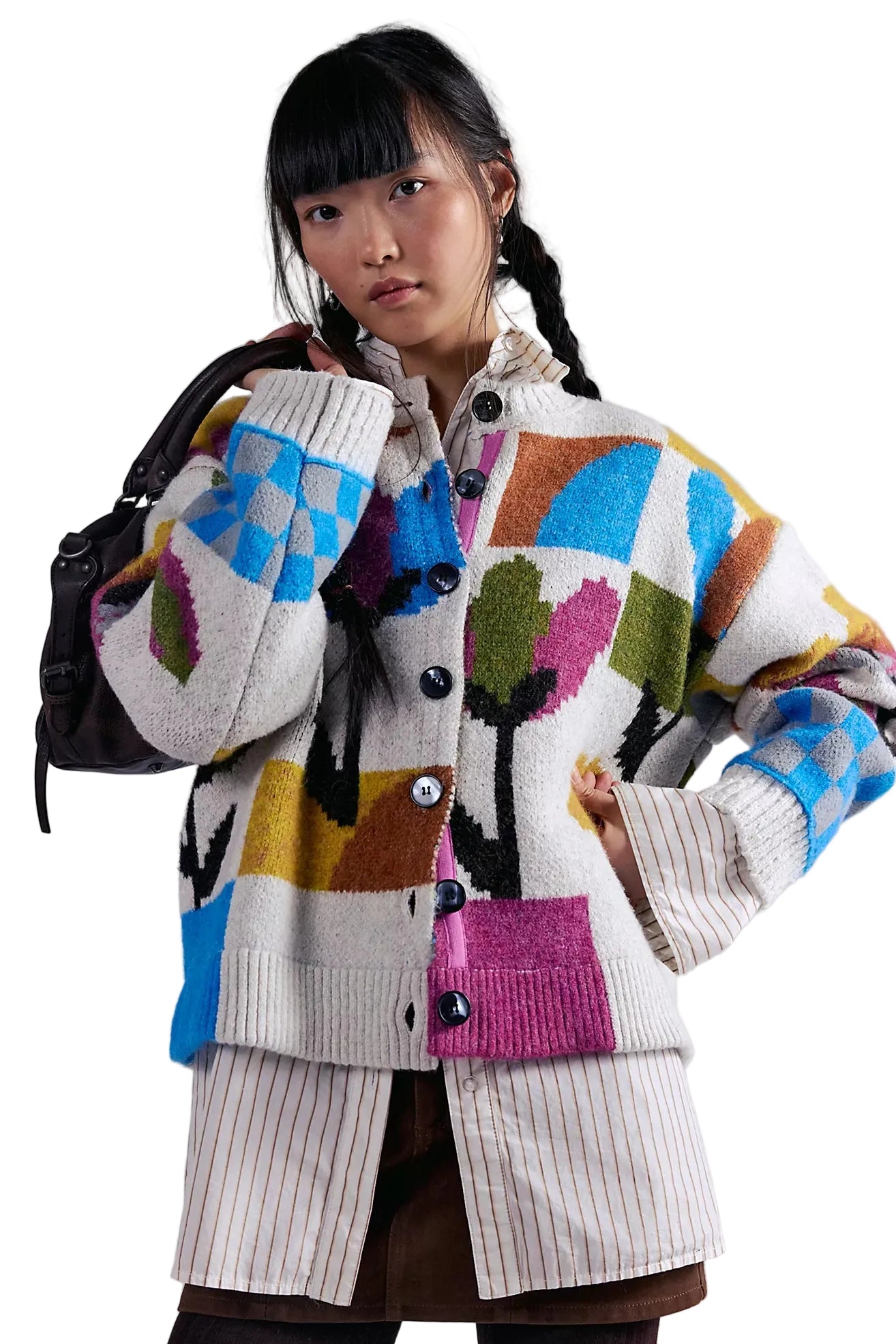 Tulip Whirl Cardigan