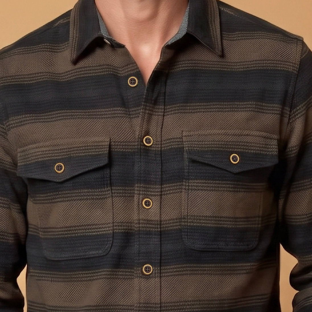 Printed Micro Fleece Shacket