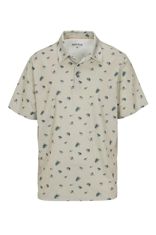Performance Printed Polo