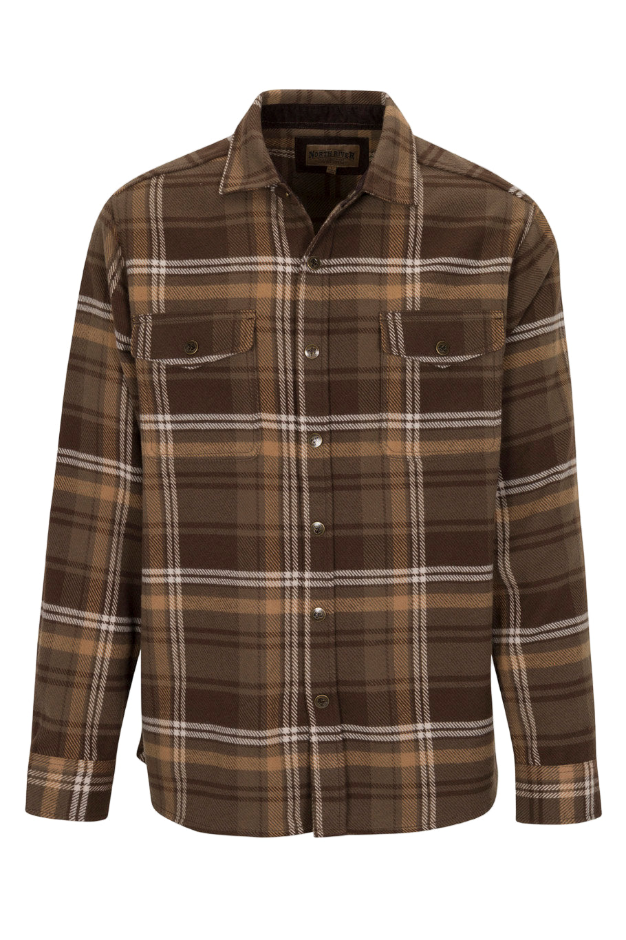 Big sky Heavy Weight Twill Plaid Shirt Jacket
