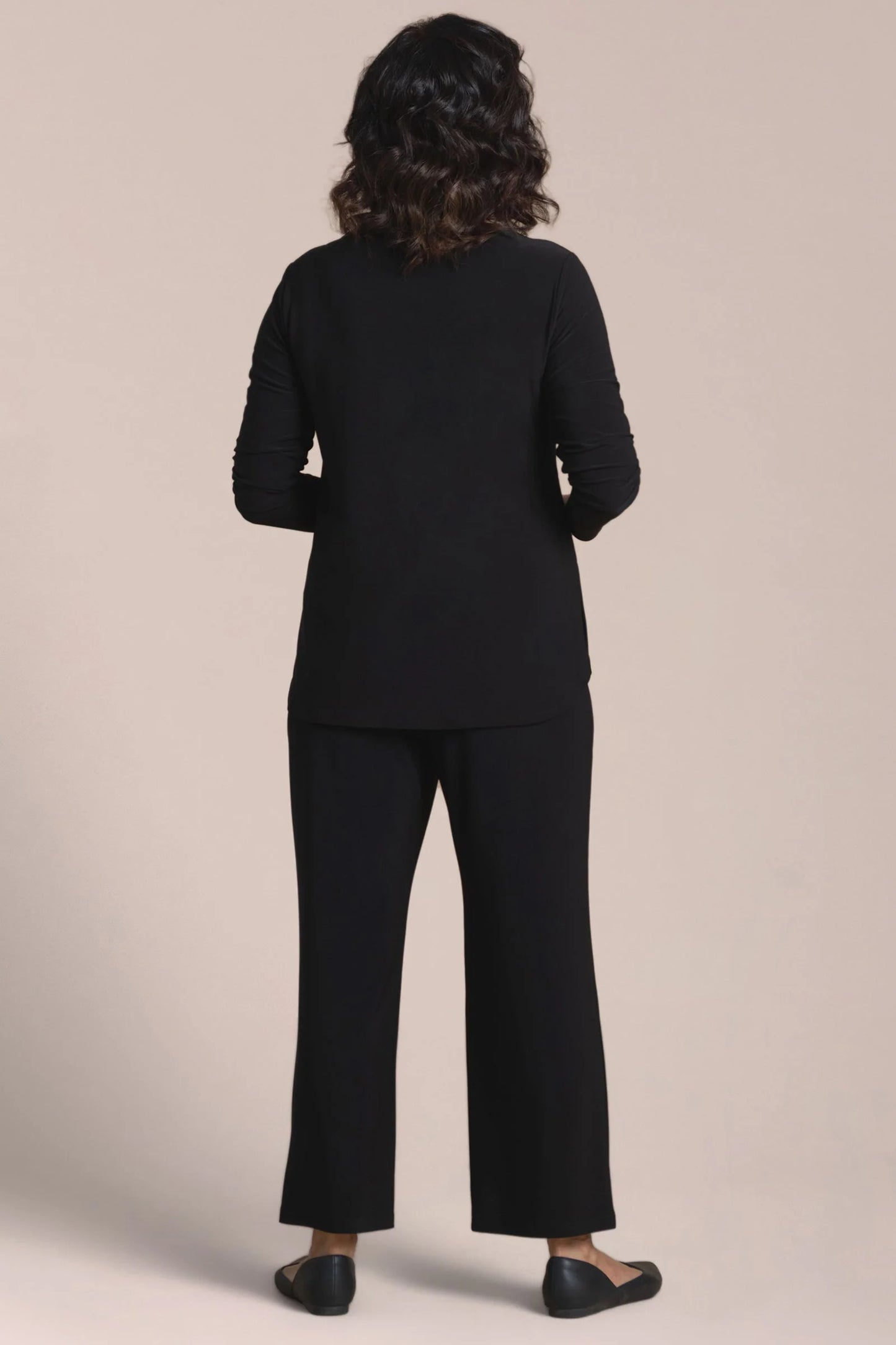 Go To Soft Round Neck Top, LS