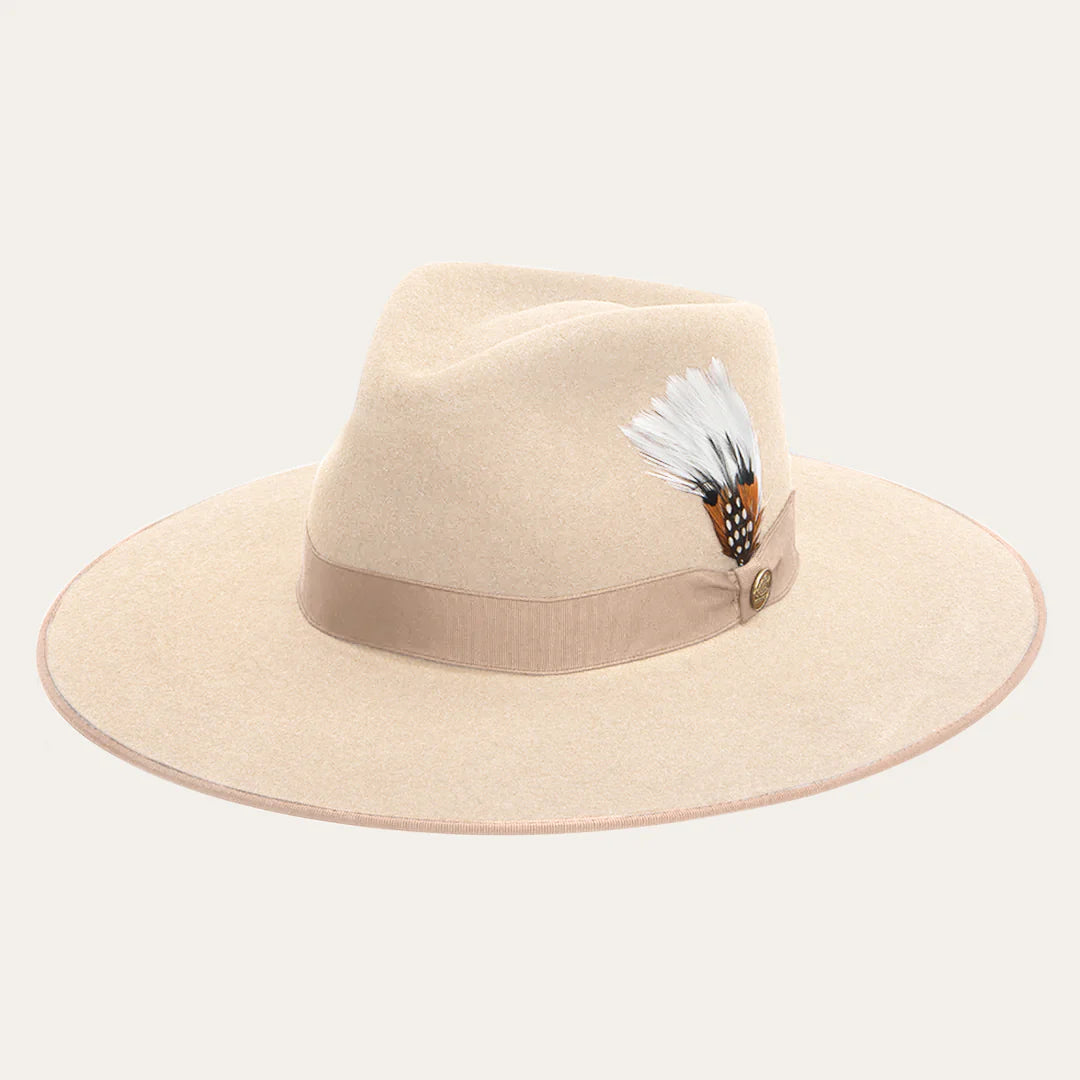 Midtown Wide Flat Brim Hat