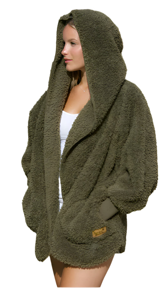 Comfy Cozy Hooded Wrap